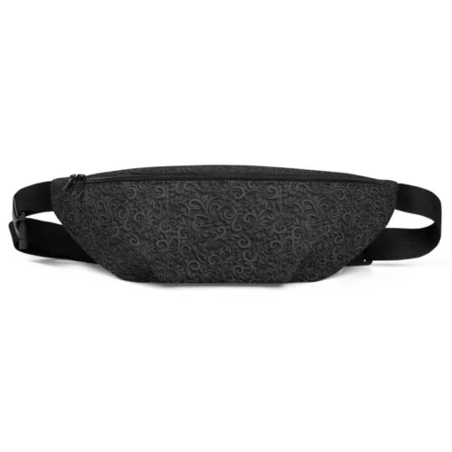 Riñonera Negra Elegant Unisex
